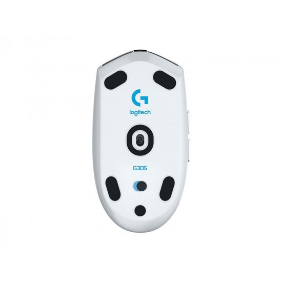 LOGITECH G G305 Mouse optical 6 buttons wireless 2.4 GHz USB wireless receiver white