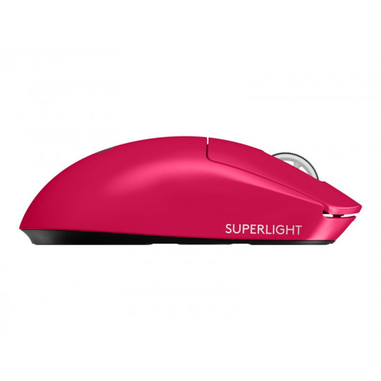 LOGITECH G PRO X SUPERLIGHT 2 Mouse gaming optical 5 buttons wireless 2.4 GHz USB LIGHTSPEED receiver pink