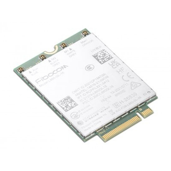 LENOVO ThinkPad Fibocom L860-GL-16 4G LTE CAT16 M.2 WWAN Module for T16/P16s Gen 2 Intel and AMD