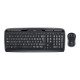 LOGITECH Wireless Combo MK330 Keyboard and mouse set wireless 2.4 GHz QWERTY Nordic black (PAN)