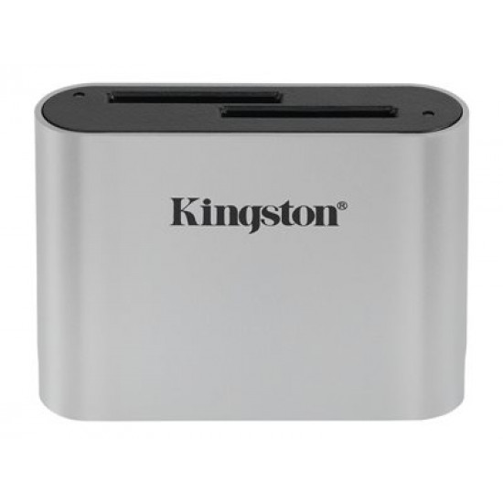 KINGSTON USB3.2 Gen1 Workflow Dual-Slot SDHC/SDXC UHS-II Card Reader