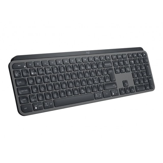 LOGITECH MX Keys for Business Keyboard backlit Bluetooth 2.4 GHz QWERTY Nordic graphite (PAN)