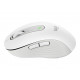 LOGITECH Signature M650 for Business Mouse wireless Bluetooth 2.4 GHz Bolt USB receiver off-white