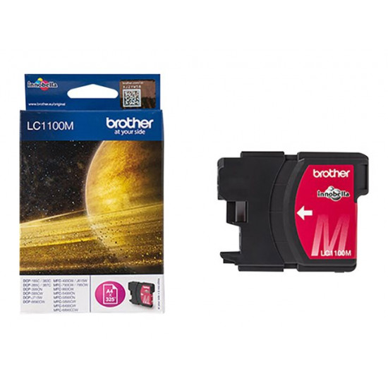 BROTHER LC1100M ink magenta standard 325sheets for DCP-185C 385C 395CN 585CW 6690CW MFC-490CW 790CW 990CW 5490CN 5890CN 6490CW