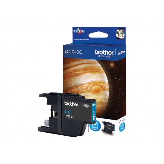 BROTHER LC1240C Ink cyan 600pages for MFC-J6510DW J6710DW J6910DW J430W J625DW J825DW DCP-J525W J725DW J925DW J5190DW