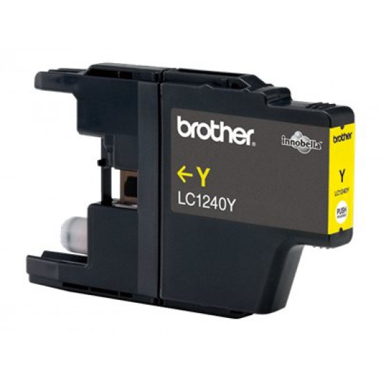 BROTHER LC1240Y Ink yellow 600pages for MFC-J6510DW J6710DW J6910DW J430W J625DW J825DW DCP-J525W J725DW J925DW J5910DW