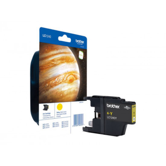 BROTHER LC1240Y Ink yellow 600pages for MFC-J6510DW J6710DW J6910DW J430W J625DW J825DW DCP-J525W J725DW J925DW J5910DW