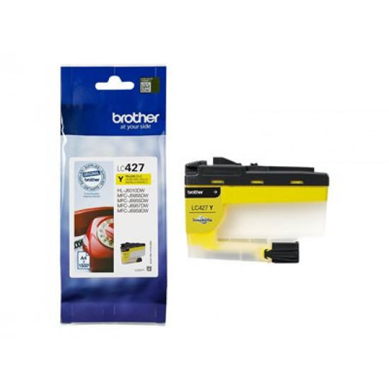 BROTHER Yellow Ink Cartridge - 1500 Pages