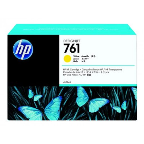 HP 761 ink yellow 400ml Designjet T7100