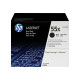 HP 2x Toner Black HV LaserJet Enterprise P3010