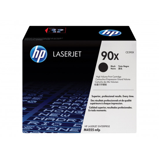 HP Toner 90X black HV LJ M4555 MFP 24000 pages