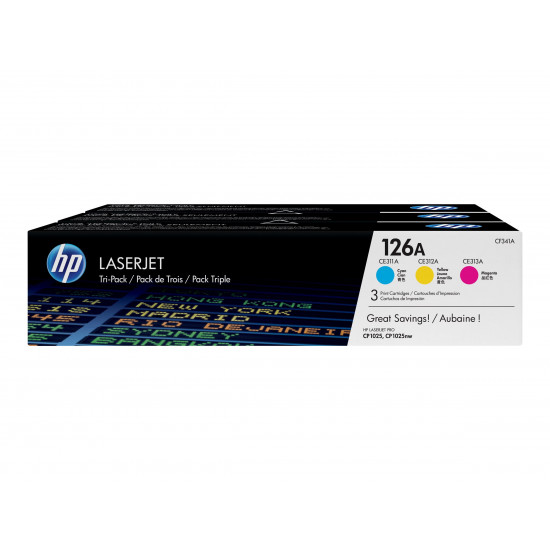 HP Toner 126A HV color Tri-Pack