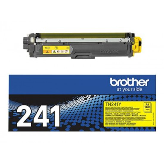 BROTHER TN241C Toner yellow 1400 pages for HL-3140/50/70