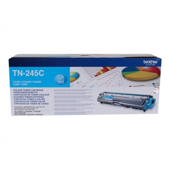 BROTHER TN245C Toner cyan 2200 pages