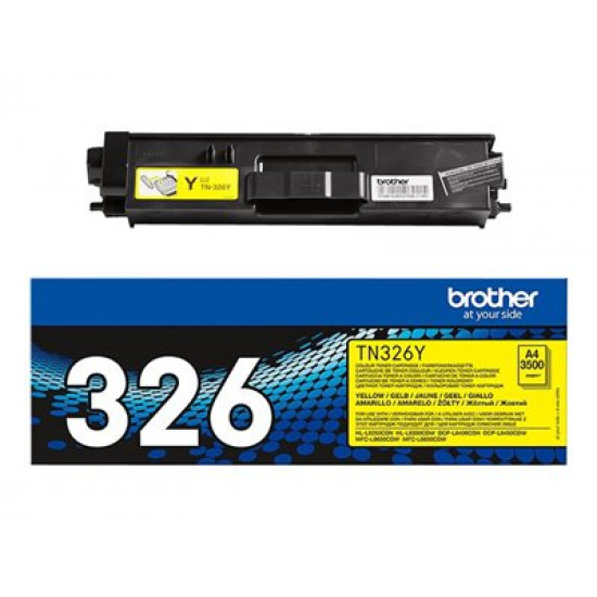 BROTHER TN326BY Toner yellow 3500 pages for HL-L8250CDN