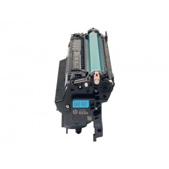 HP 655A Original LaserJet Toner Cartridge Cyan