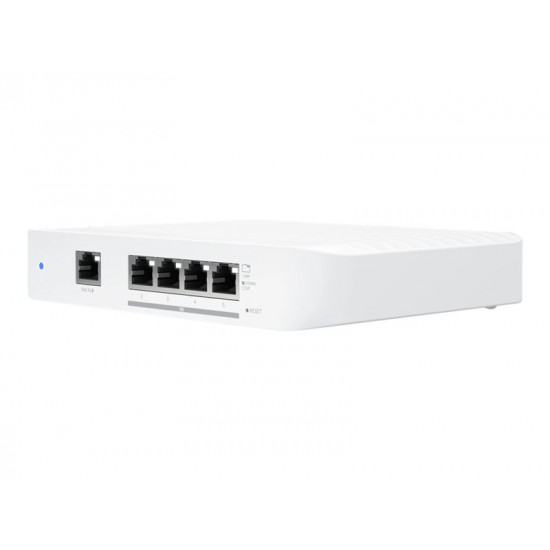 UBIQUITI USW-FLEX-XG UNIFI FULLY MANAGED DESKTOP SWITCH 4x 10GBE RJ45 1x 1GBE 802.3AT POE INPUT