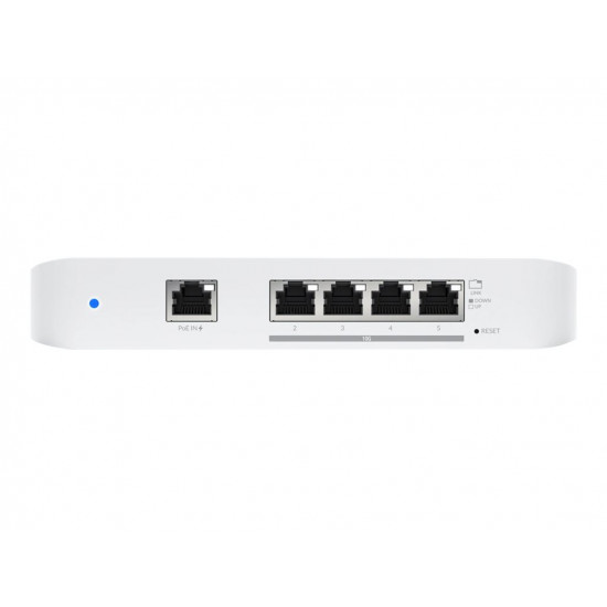 UBIQUITI USW-FLEX-XG UNIFI FULLY MANAGED DESKTOP SWITCH 4x 10GBE RJ45 1x 1GBE 802.3AT POE INPUT