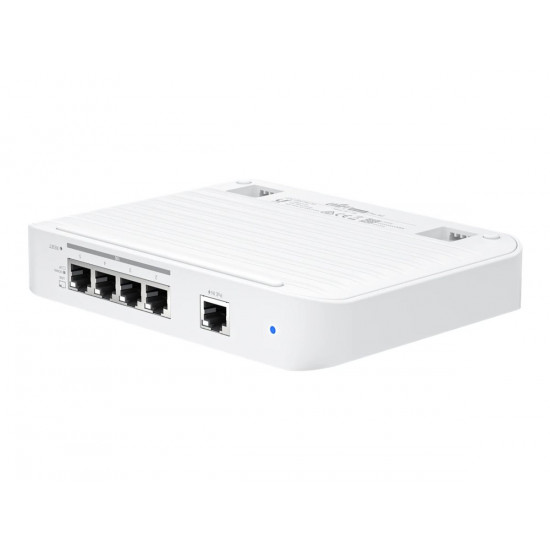 UBIQUITI USW-FLEX-XG UNIFI FULLY MANAGED DESKTOP SWITCH 4x 10GBE RJ45 1x 1GBE 802.3AT POE INPUT