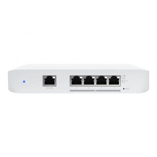 UBIQUITI USW-FLEX-XG UNIFI FULLY MANAGED DESKTOP SWITCH 4x 10GBE RJ45 1x 1GBE 802.3AT POE INPUT