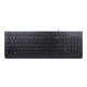 LENOVO Essential Wired Keyboard Black - US Euro103P