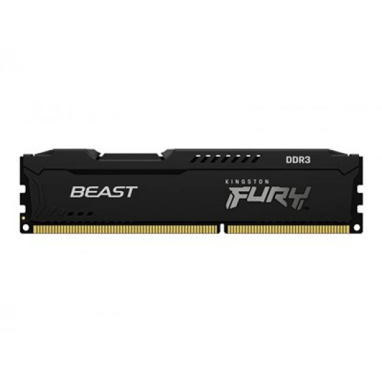 KINGSTON 16GB 1600MHz DDR3 CL10 DIMM Kit of 2 FURY Beast Black