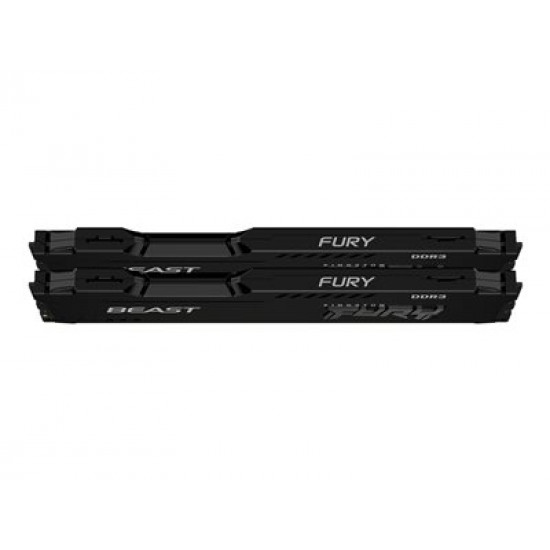 KINGSTON 16GB 1600MHz DDR3 CL10 DIMM Kit of 2 FURY Beast Black