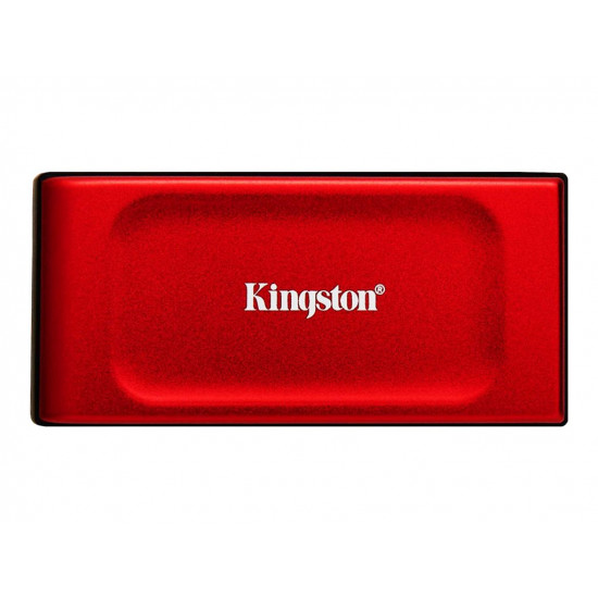 KINGSTON XS1000R 1TB SSD Pocket-Sized USB 3.2 Gen 2 External Solid State Drive Red