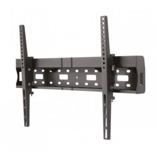 NEWSTAR FLAT SCREEN WALL MOUNT (TILTABLE) INCL. STORAGE FOR MEDIAPLAYER/MINI PC 37-75 BLACK