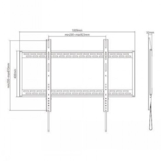 LH-GROUP WALL MOUNT MAX.100KG