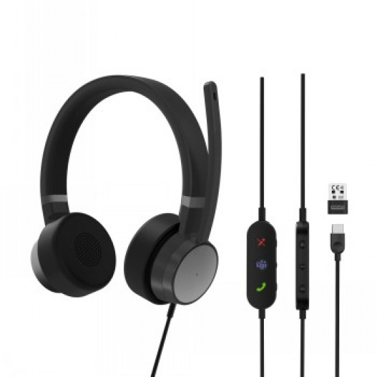 LENOVO GO WIRED ANC HEADSET (TEAMS CERTIFIED)