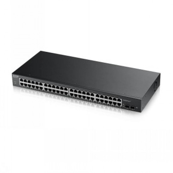 ZYXEL GS1900-24HP V2, 24-PORT GBE L2 POE SMART SWITCH, RACKMOUNT, 170 WATT