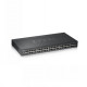 ZYXEL GS1920-48V2, 50 PORT SMART MANAGED SWITCH 44X GIGABIT COPPER AND 4X GIGABIT DUAL PERS., HYBRID MODE, STANDALONE OR NEBULAFLEX CLOUD