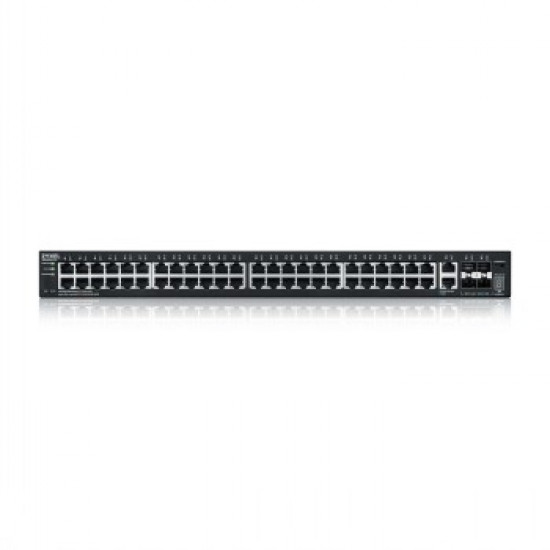 ZYXEL XGS2220-54, L3 ACCESS SWITCH, 48X1G RJ45 2X10MG RJ45, 4X10G SFP+ UPLINK, INCL. 1 YR NEBULAFLEX PRO