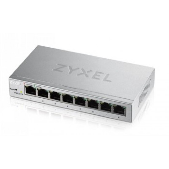 ZYXEL GS1200-8, 8 PORT GIGABIT WEBMANAGED SWITCH