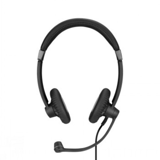 EPOS SENNHEISER SC 75 USB WIRED BINAURAL HEADSET 3.5MM, USB IN-LINE CALL CONTROL ON USB CABLE, MS