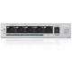 ZYXEL GS1005-HP, 5 PORT GIGABIT POE+ UNMANAGED DESKTOP SWITCH, 4 X POE, 60 WATT