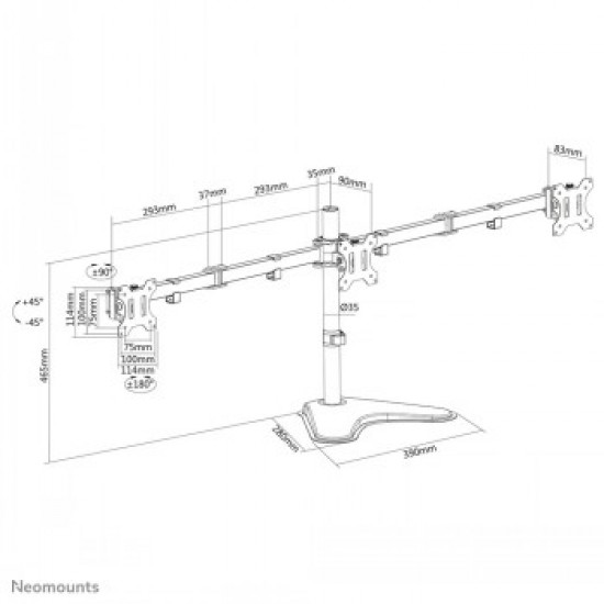 MONITOR ACC DESK MOUNT 13-27