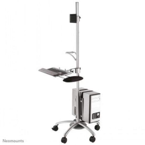 TV SET ACC FLOOR STAND SILVER/FPMA-MOBILE1800 NEOMOUNTS