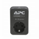 APC Essential SurgeArrest 1 Outlet 2 USB Ports Black 230V Germany