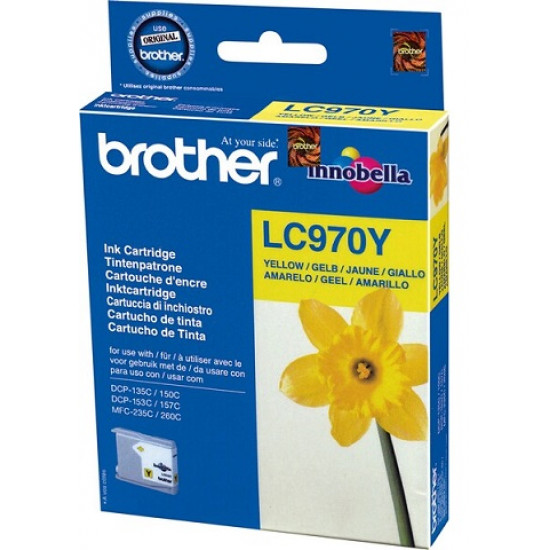BROTHER LC-970Y TONER YELLOW 300P