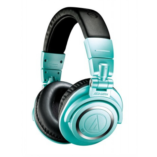 AUDIO-TECHNICA WIRELESS OVER-EAR HEADPHONES ATH-M50XBT2IB, ICE BLUE *LIMITED EDITION*