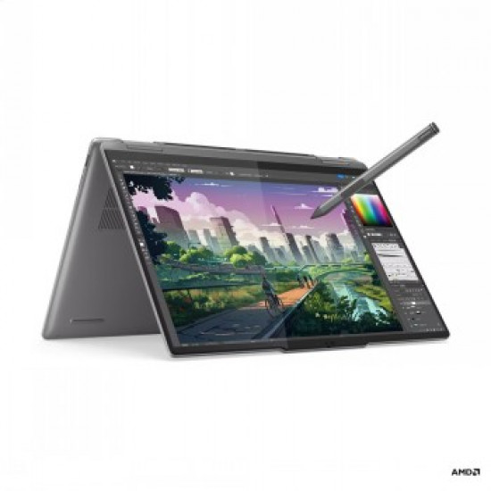 LENOVO YOGA 7 2-IN-1 RYZEN 5 8640HS/14 WUXGA (1920X1200) OLED IPS 400NITS GLOSSY/16GB/512GB SSD/W11H/ENG (ARCTIC GREY)