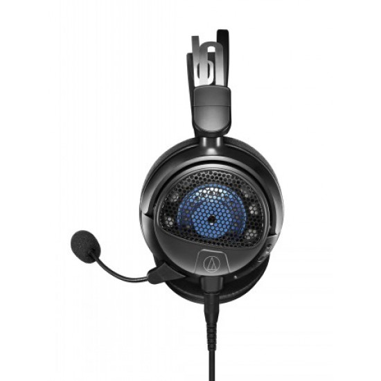 AUDIO-TECHNICA HIGH-FIDELITY OPEN-BACK GAMING HEADSET ATH-GDL3BK, BLACK