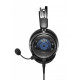 AUDIO-TECHNICA HIGH-FIDELITY OPEN-BACK GAMING HEADSET ATH-GDL3BK, BLACK