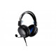 AUDIO-TECHNICA HIGH-FIDELITY CLOSED-BACK GAMING HEADSET ATH-GL3BK, BLACK