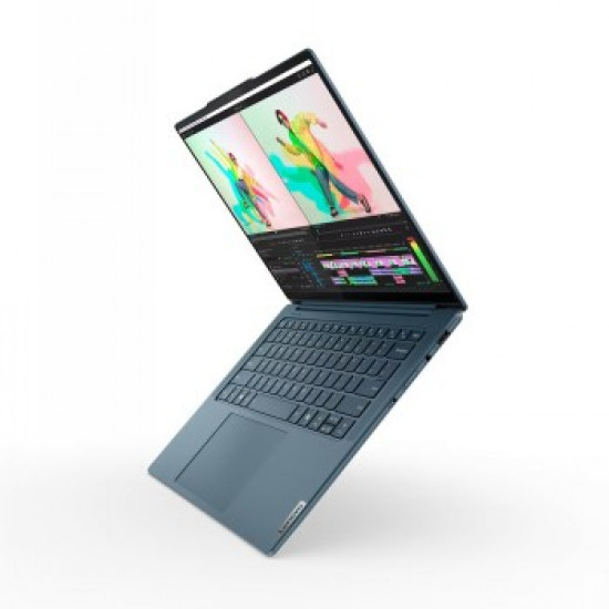 LENOVO YOGA 7 PRO INTEL ULTRA 7 155H/14.5 2.8K (2880X1800) OLED 400NITS GLOSSY, 100% P3, 120HZ, EYESAFE®, DOLBY® VISION®/16GB/1TB SSD/RTX4050_6GB/W11H/ENG (TIDAL TEAL)