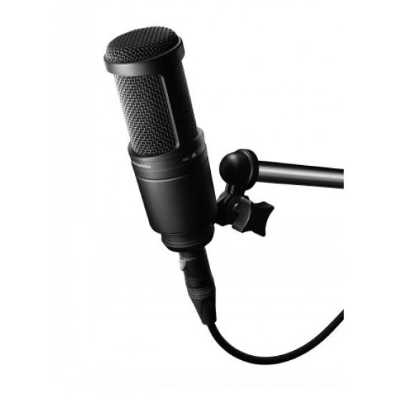 AUDIO-TECHNICA CARDIOID LARGE DIAPHRAGM CONDENSER MICROPHONE