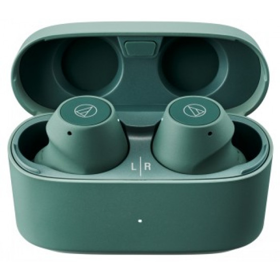 AUDIO-TECHNICA WIRELESS EARBUDS ATH-CKS30TW+GR GREEN