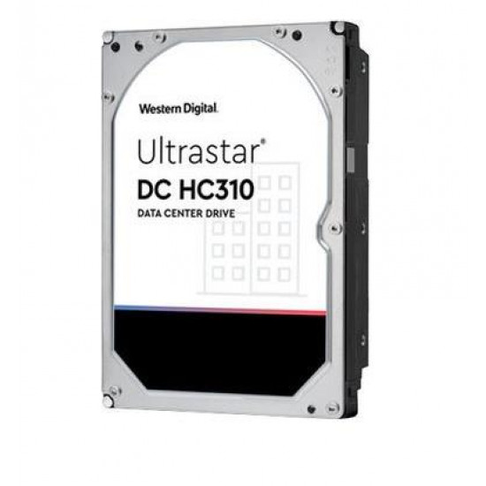 HDD|WESTERN DIGITAL ULTRASTAR|Ultrastar DC HC310|HUS726T6TALE6L4|6TB|SATA 3.0|256 MB|7200 rpm|3,5